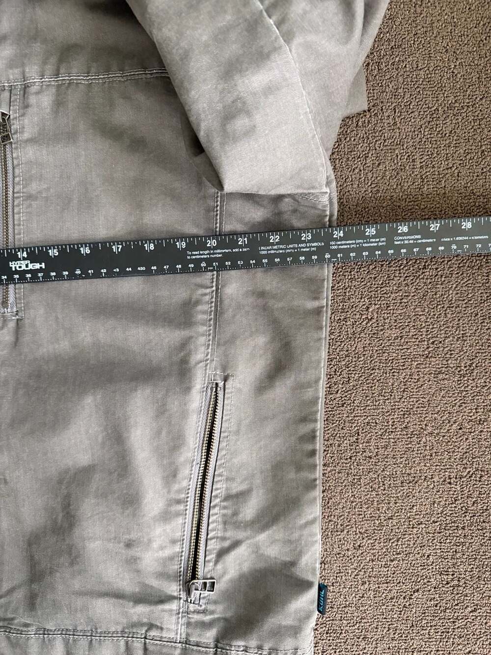 Kuhl Men's Size Large Born in the Mountains Canvas Jacket - Picture 5 of 8
